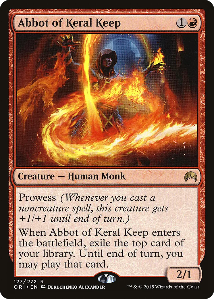 Abbot of Keral Keep — Magic Origins — Magic: The Gathering