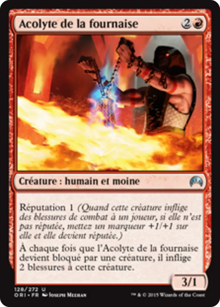 Acolyte de la fournaise — Magic Origins — Magic: The Gathering