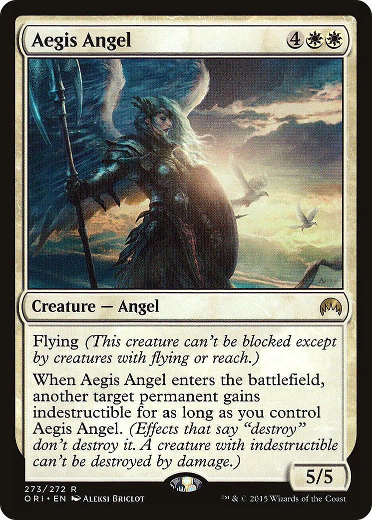 Aegis Angel — Magic Origins — Magic: The Gathering