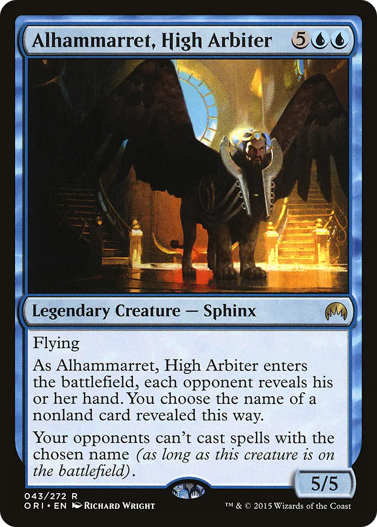 Alhammarret, High Arbiter — Magic Origins — Magic: The Gathering