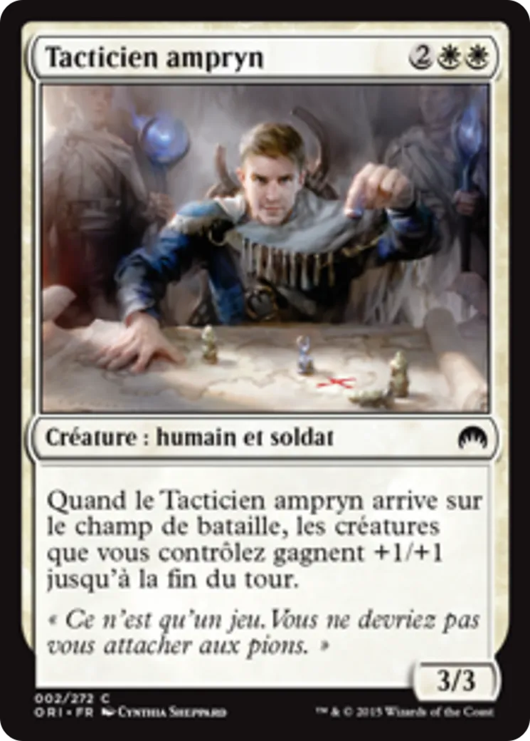 Tacticien ampryn — Magic Origins — Magic: The Gathering