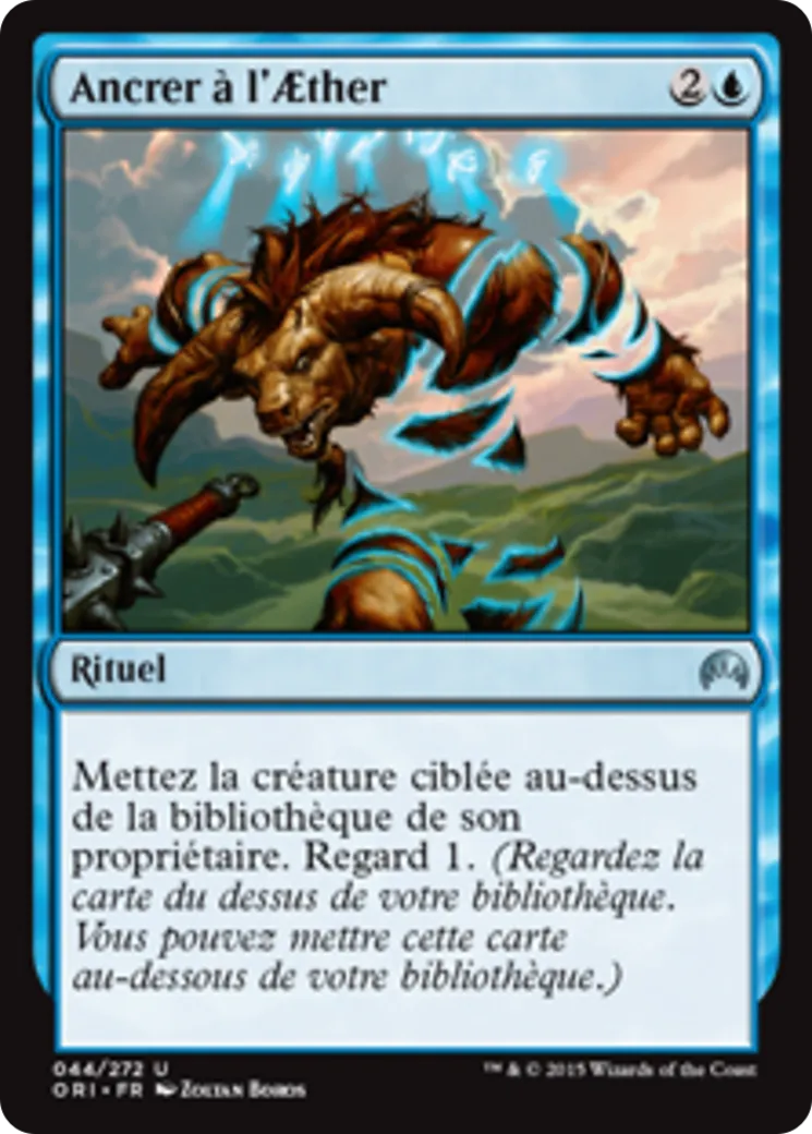 Ancrer à l'Aether — Magic Origins — Magic: The Gathering
