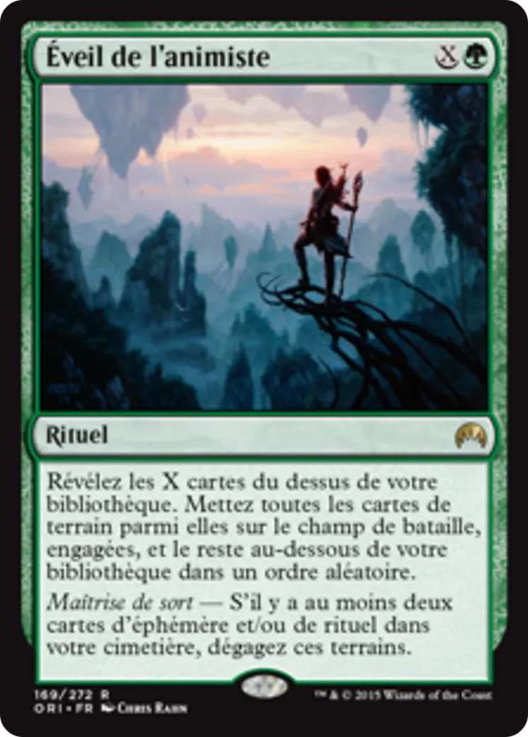 Éveil de l'animiste — Magic Origins — Magic: The Gathering