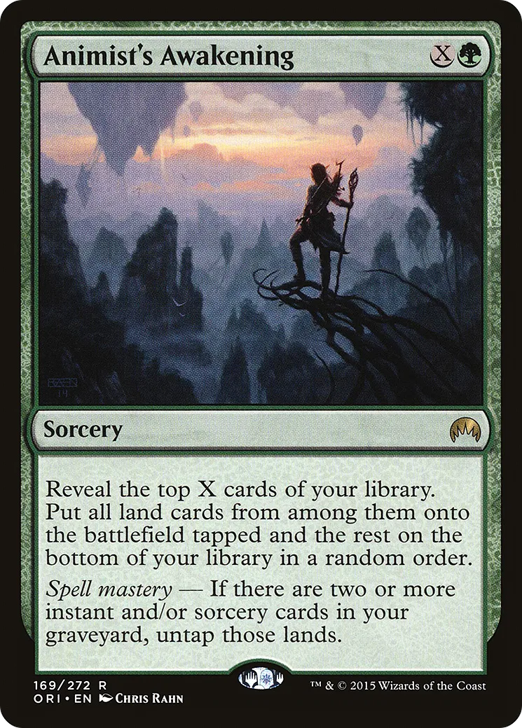Animist's Awakening — Magic Origins — Magic: The Gathering
