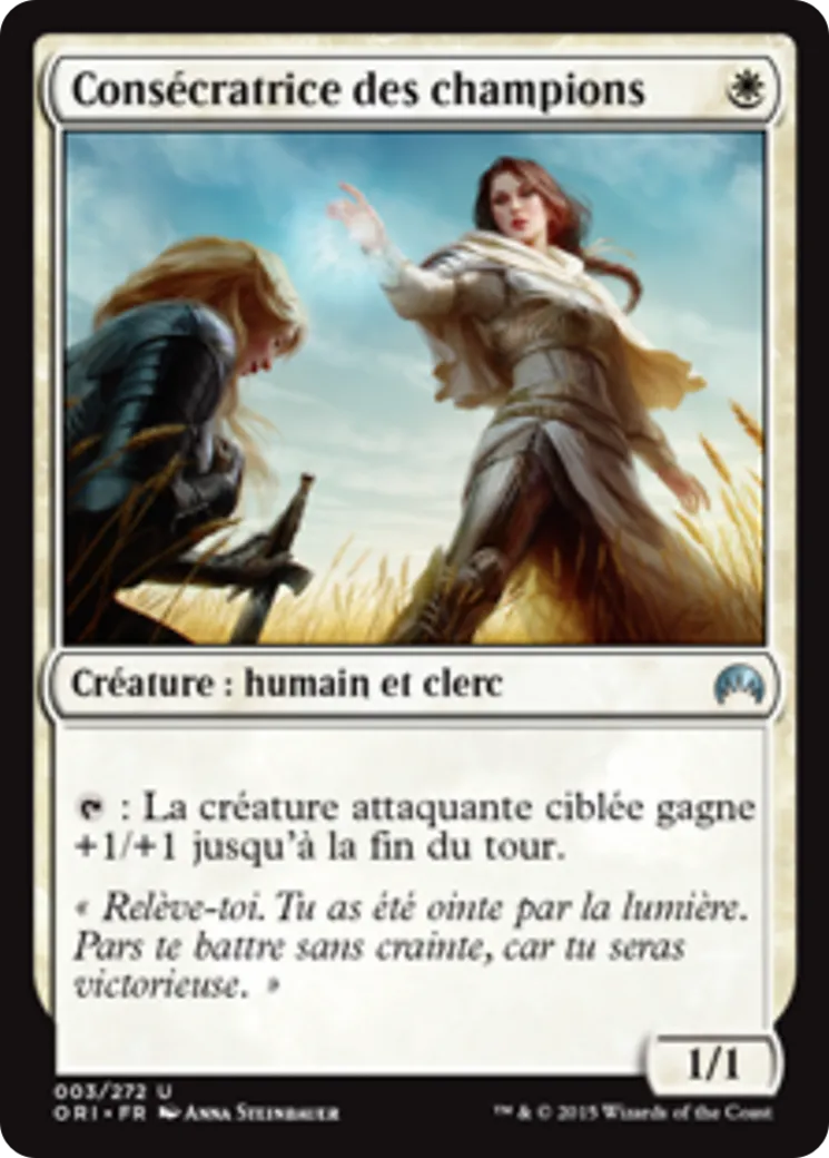 Consécratrice des champions — Magic Origins — Magic: The Gathering