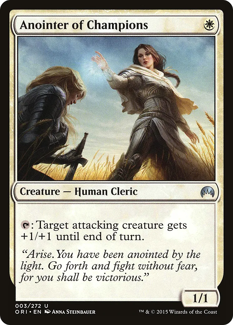 Anointer of Champions — Magic Origins — Magic: The Gathering