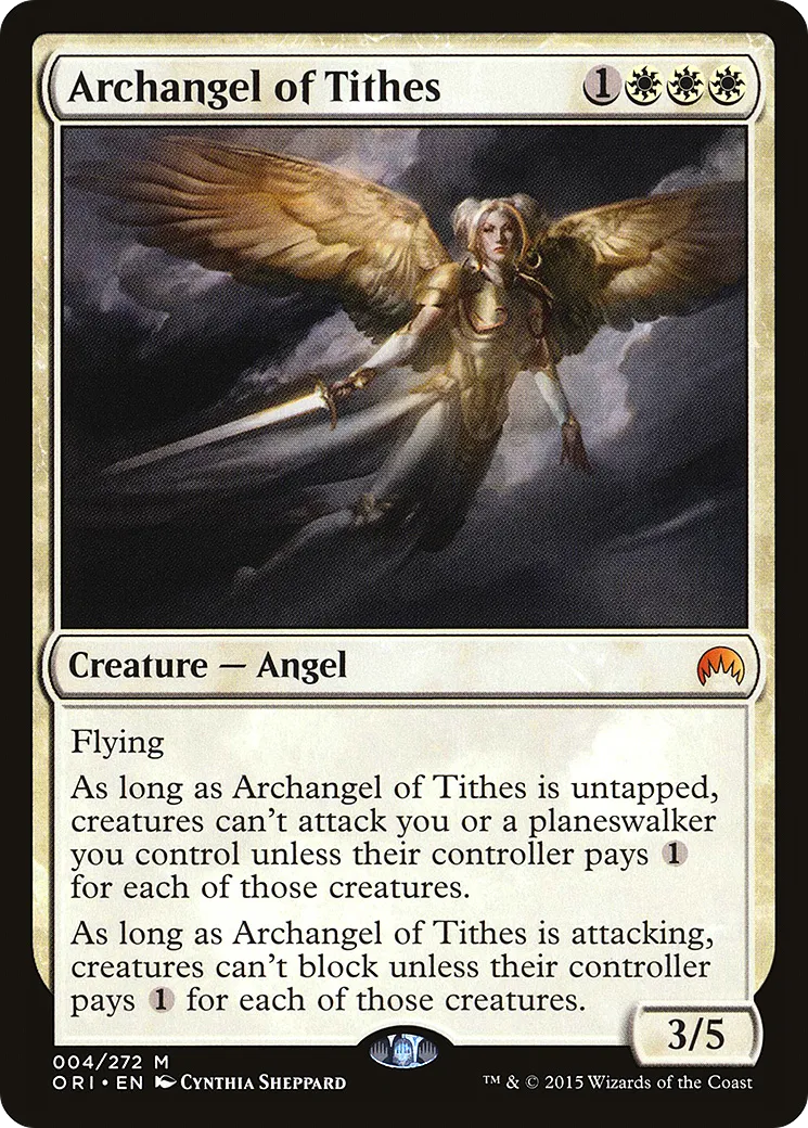 Archangel of Tithes — Magic Origins — Magic: The Gathering