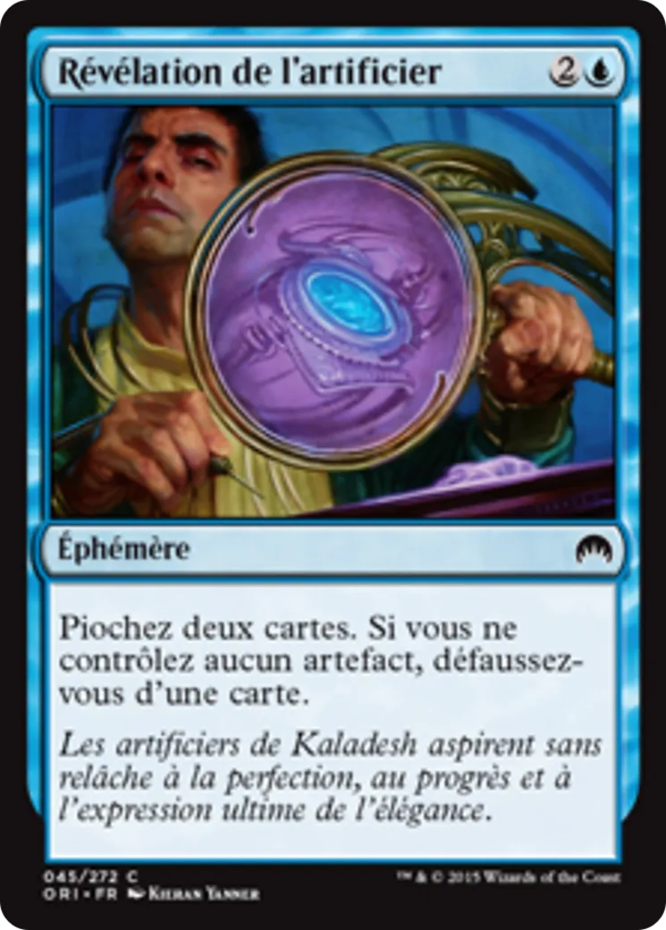 Révélation de l'artificier — Magic Origins — Magic: The Gathering