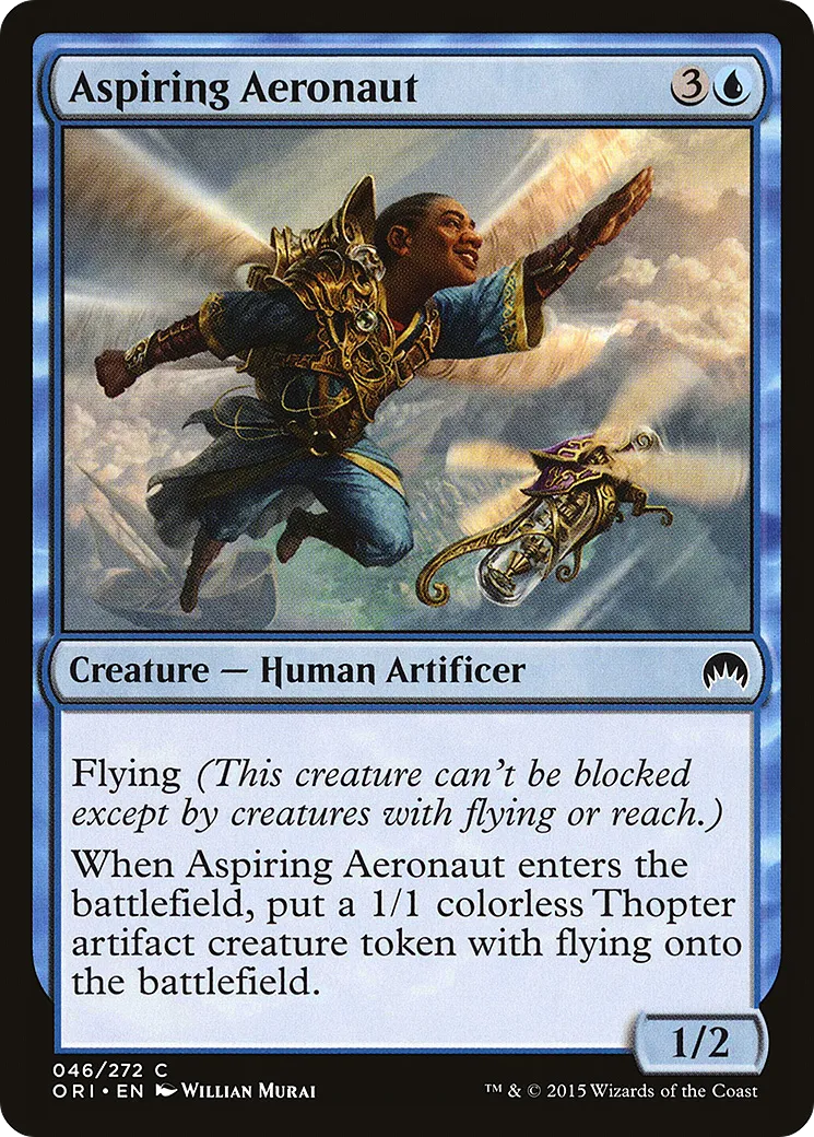Aspiring Aeronaut — Magic Origins — Magic: The Gathering