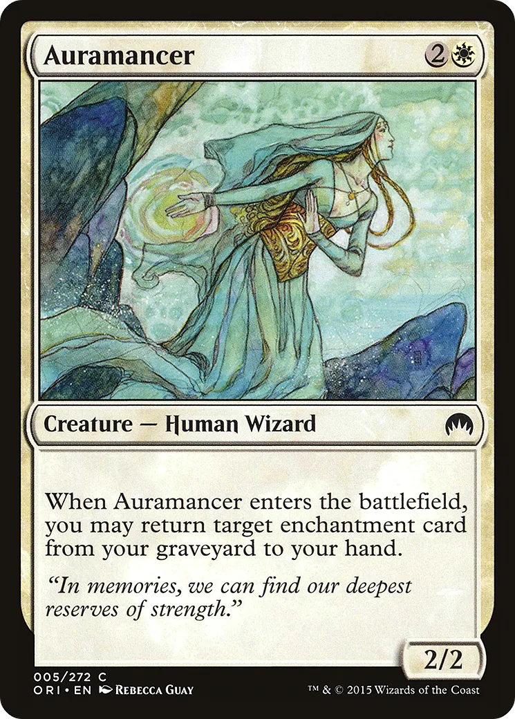 Auramancer — Magic Origins — Magic: The Gathering