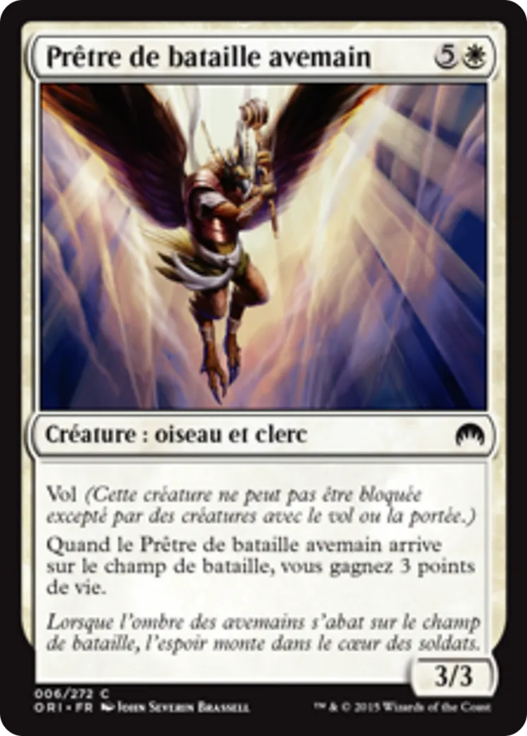 Prêtre de bataille avemain — Magic Origins — Magic: The Gathering