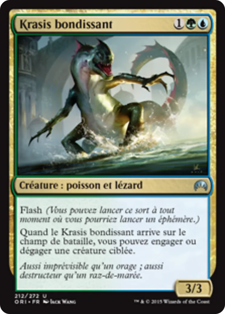 Krasis bondissant — Magic Origins — Magic: The Gathering
