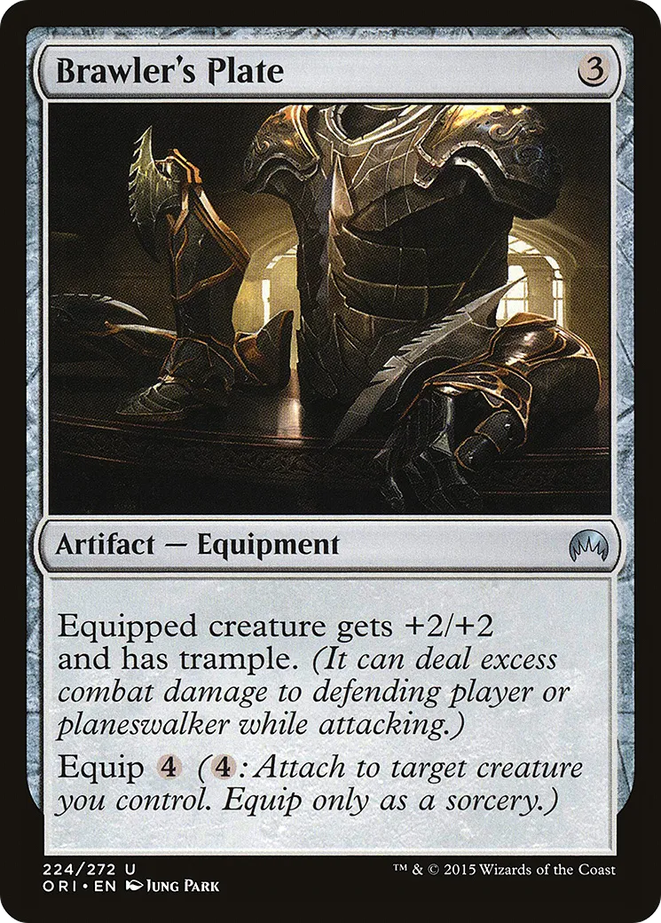Brawler's Plate — Magic Origins — Magic: The Gathering