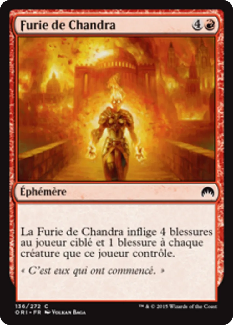 Furie de Chandra — Magic Origins — Magic: The Gathering