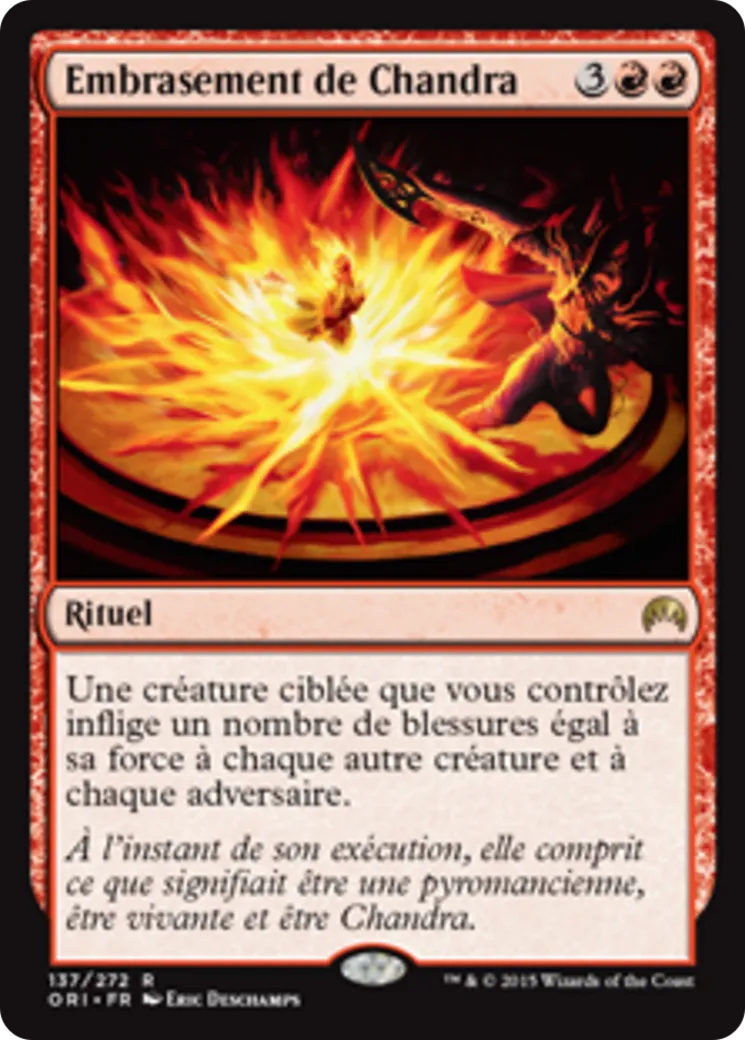 Embrasement de Chandra — Magic Origins — Magic: The Gathering