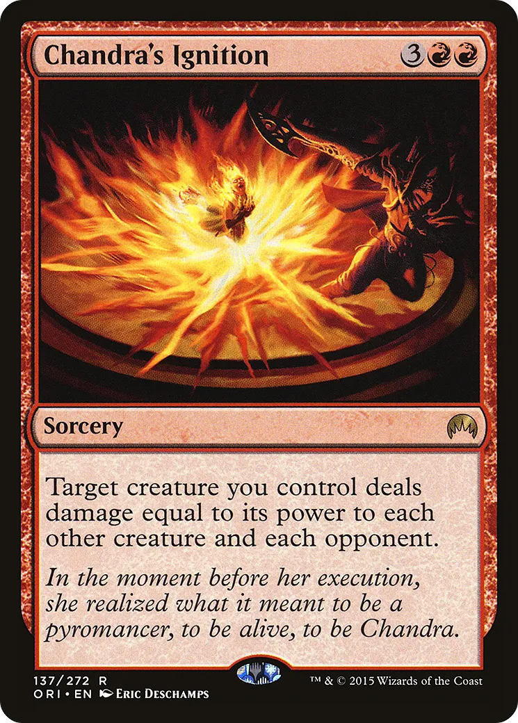 Chandra's Ignition — Magic Origins — Magic: The Gathering