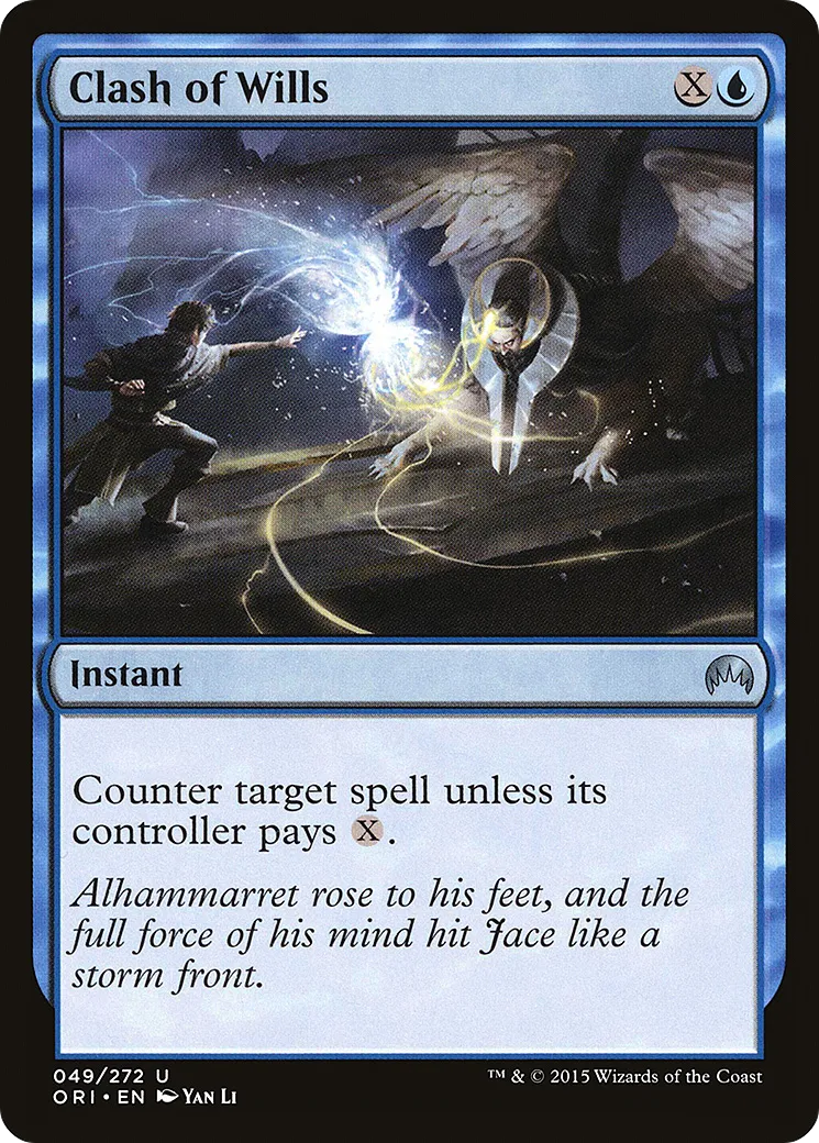 Clash of Wills — Magic Origins — Magic: The Gathering
