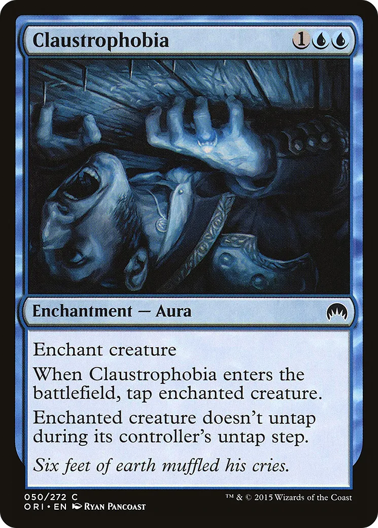 Claustrophobie — Magic Origins — Magic: The Gathering