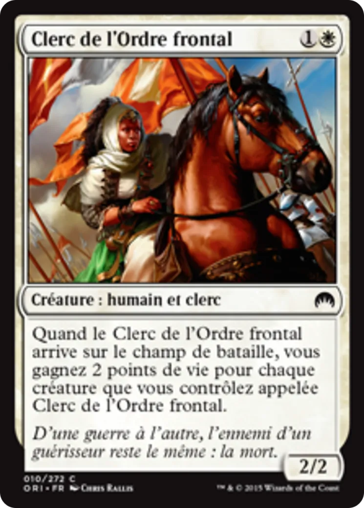 Clerc de l'Ordre frontal — Magic Origins — Magic: The Gathering