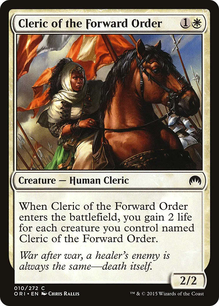 Cleric of the Forward Order — Magic Origins — Magic: The Gathering