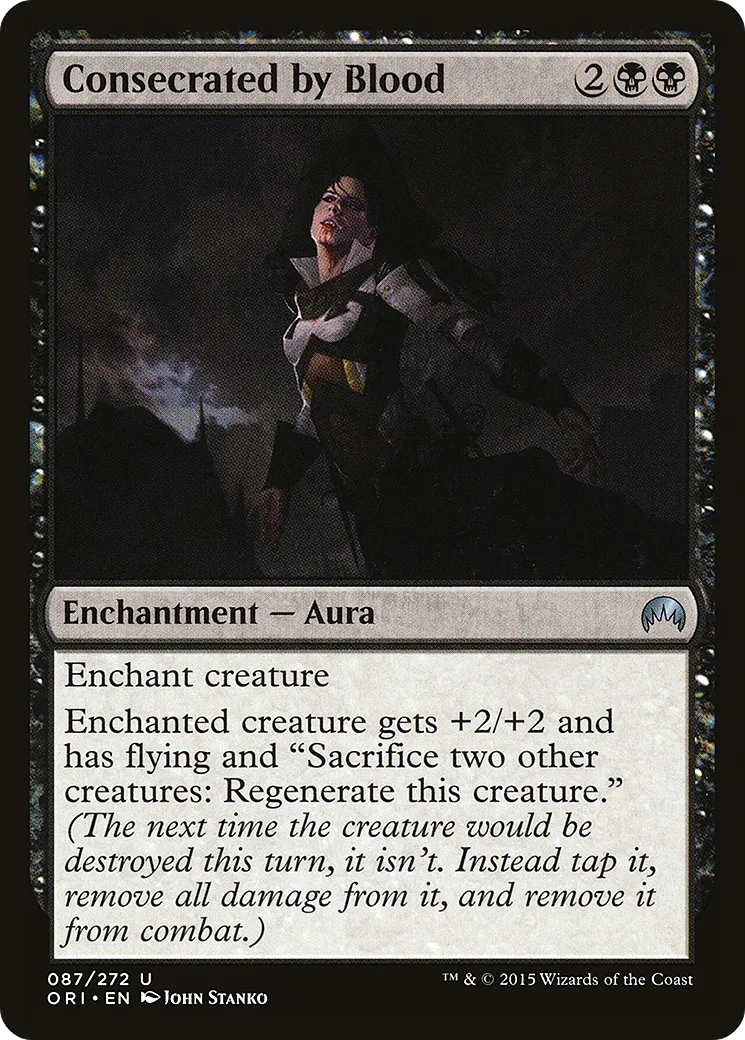 Consecrated by Blood — Magic Origins — Magic: The Gathering