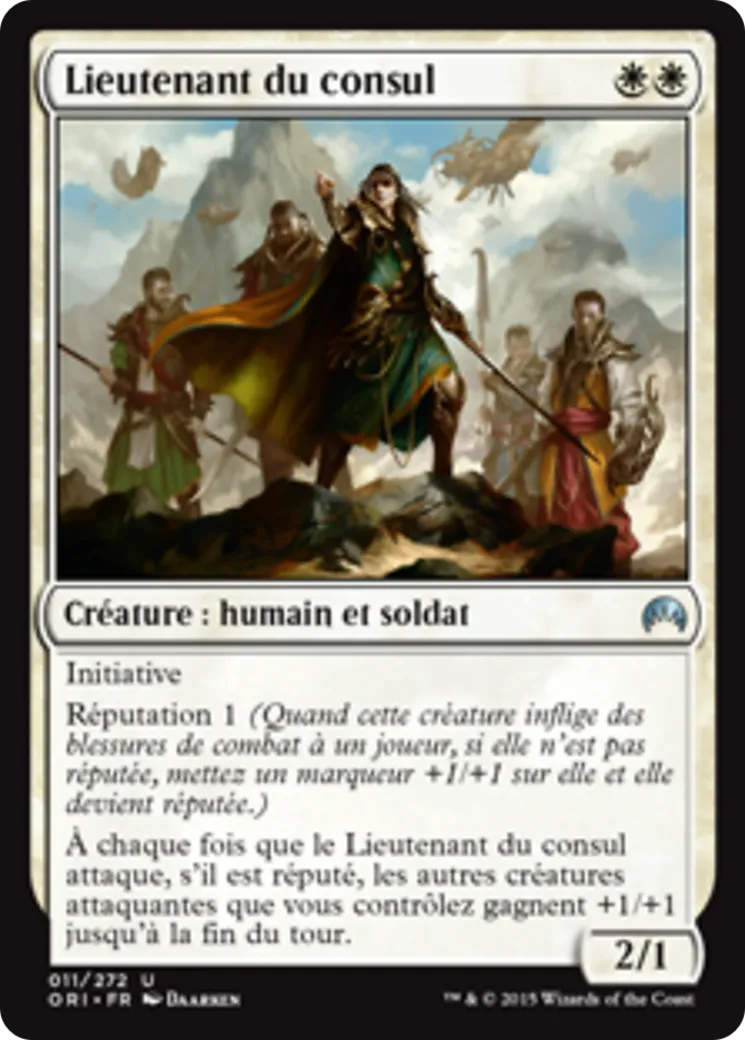Lieutenant du consul — Magic Origins — Magic: The Gathering