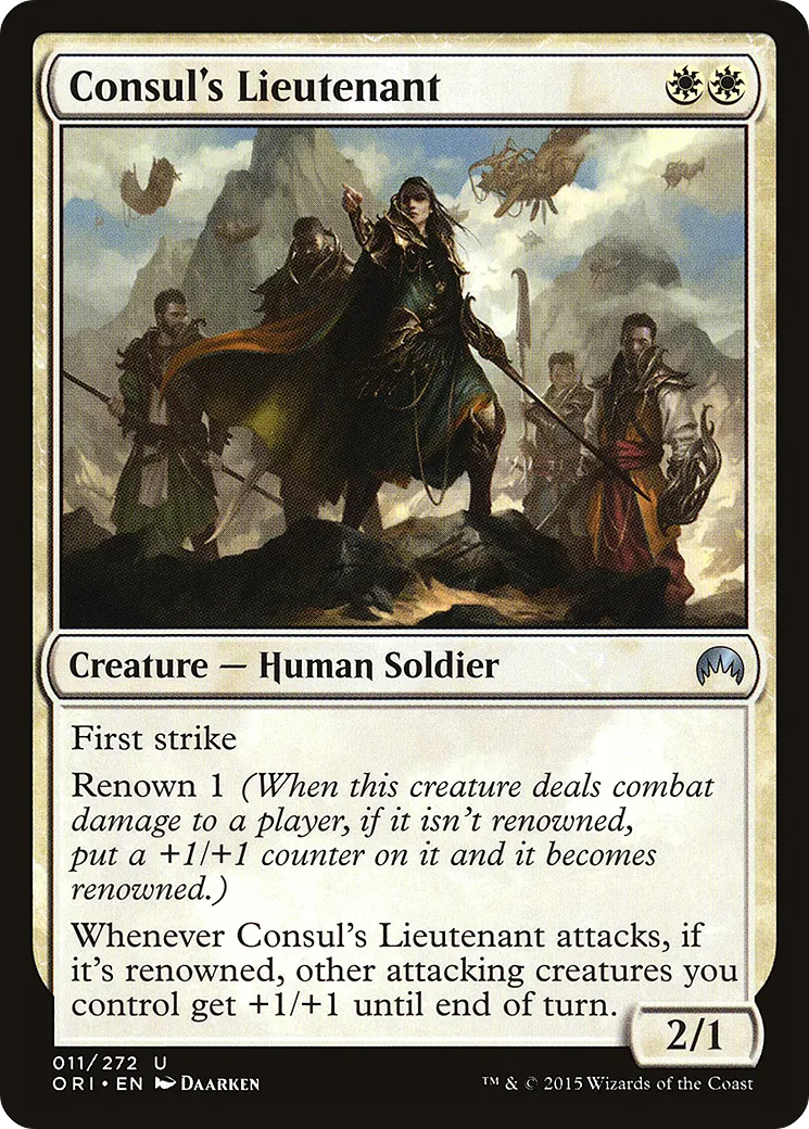 Consul's Lieutenant — Magic Origins — Magic: The Gathering