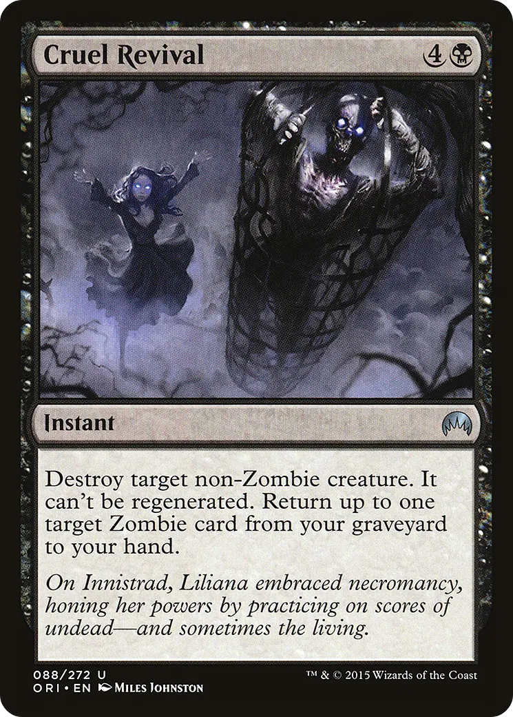Réanimation cruelle — Magic Origins — Magic: The Gathering