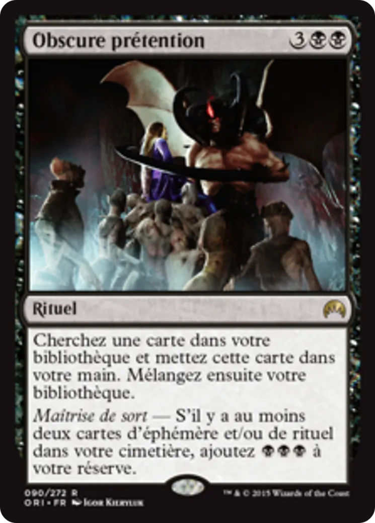 Obscure prétention — Magic Origins — Magic: The Gathering