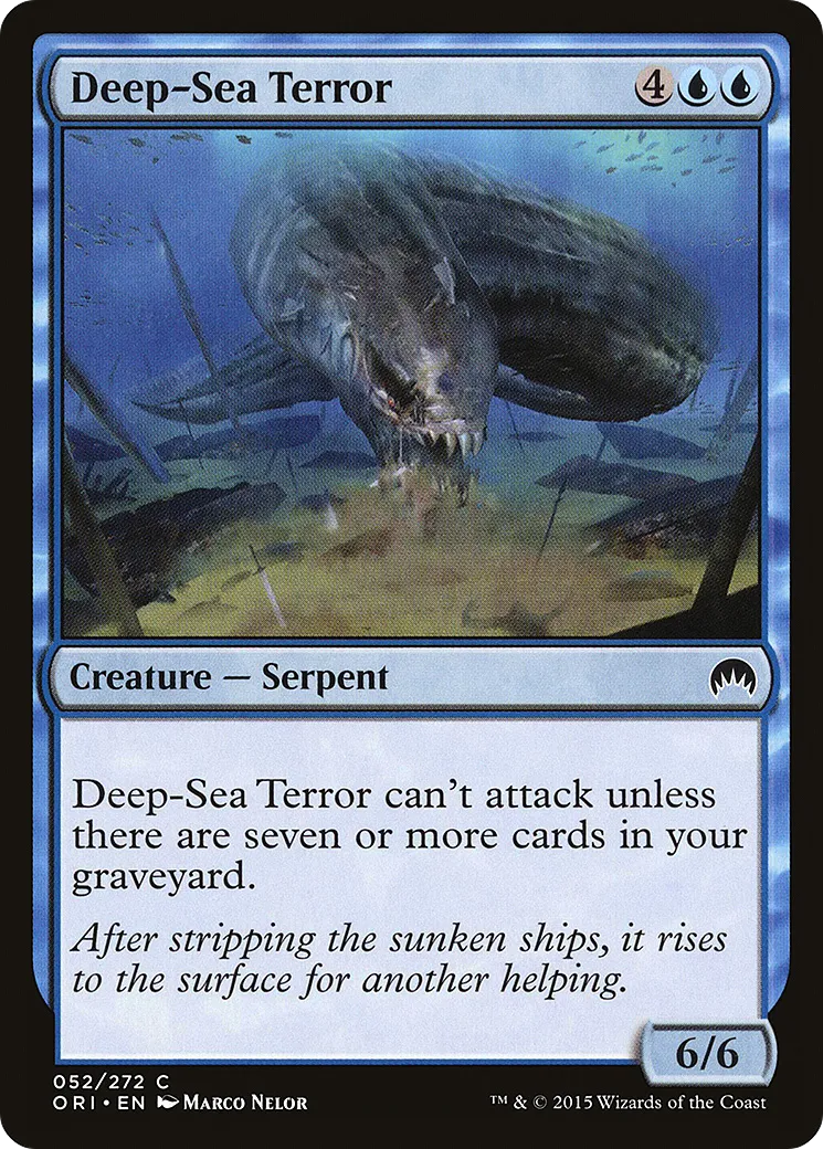 Deep-Sea Terror — Magic Origins — Magic: The Gathering