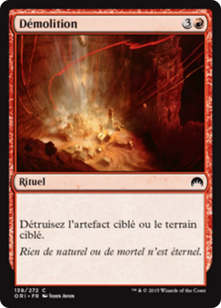 Démolition — Magic Origins — Magic: The Gathering