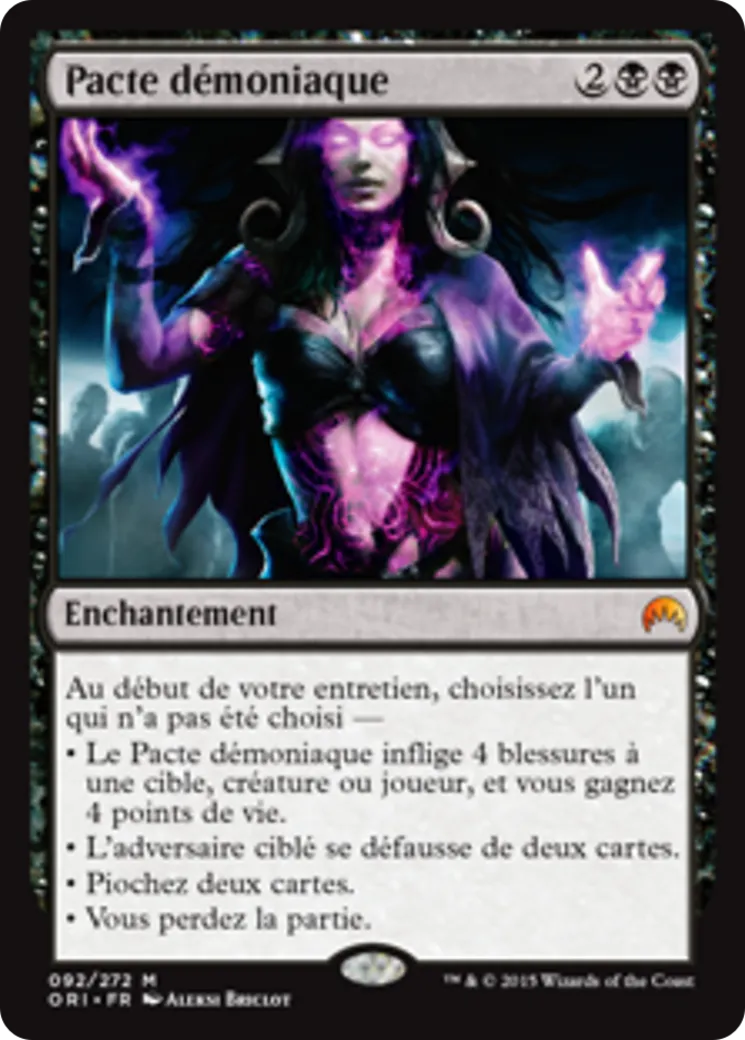 Pacte démoniaque — Magic Origins — Magic: The Gathering
