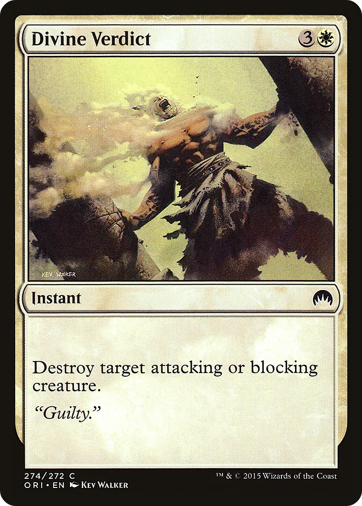 Divine Verdict — Magic Origins — Magic: The Gathering