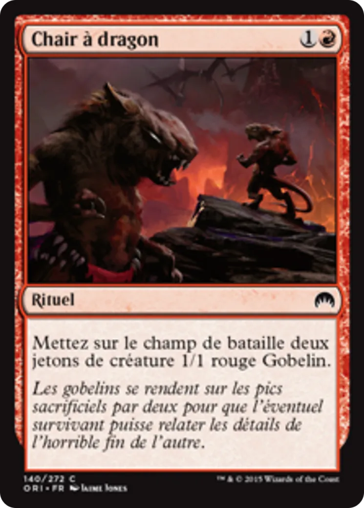 Chair à dragon — Magic Origins — Magic: The Gathering