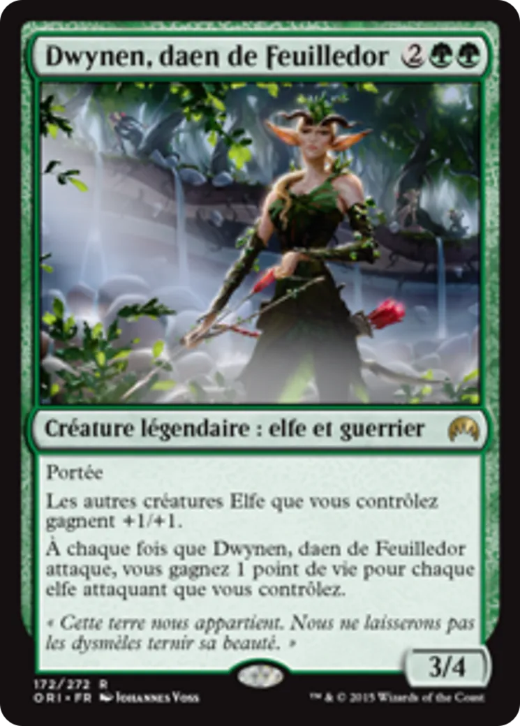 Dwynen, daen de Feuilledor — Magic Origins — Magic: The Gathering