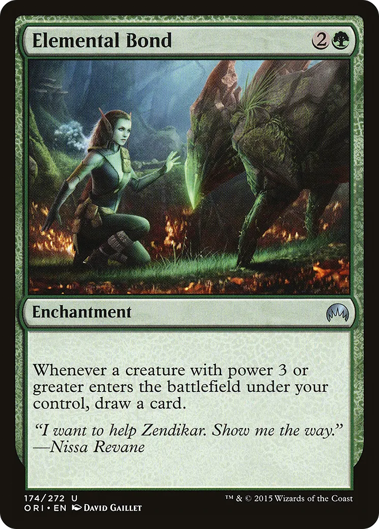 Elemental Bond — Magic Origins — Magic: The Gathering