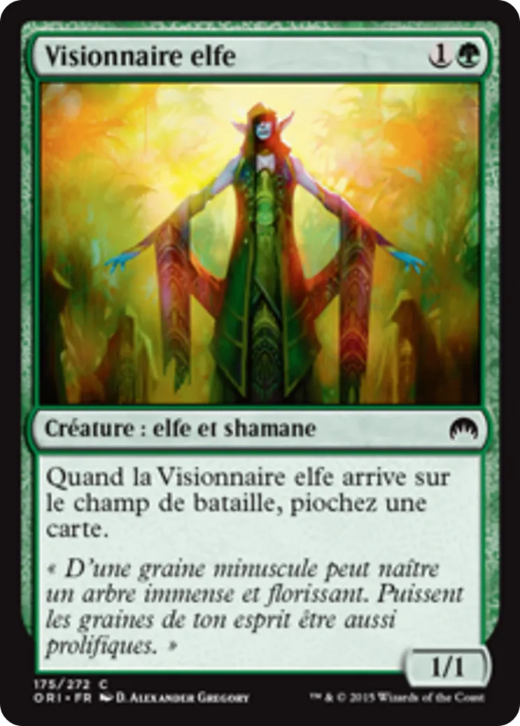 Visionnaire elfe — Magic Origins — Magic: The Gathering