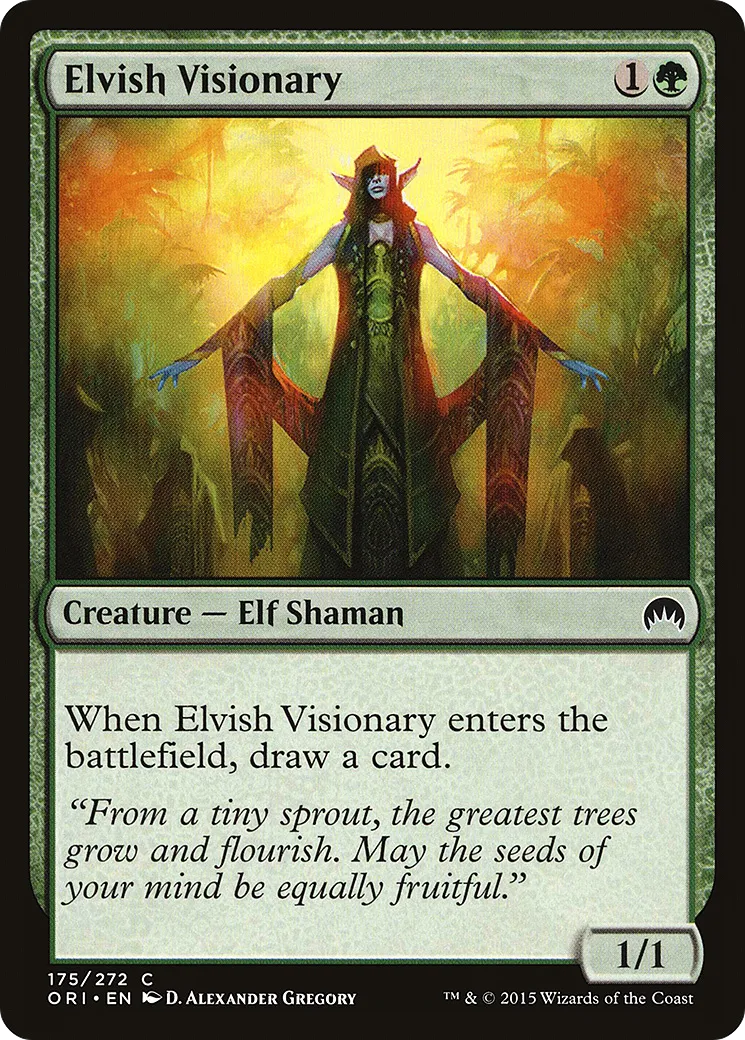 Visionnaire elfe — Magic Origins — Magic: The Gathering