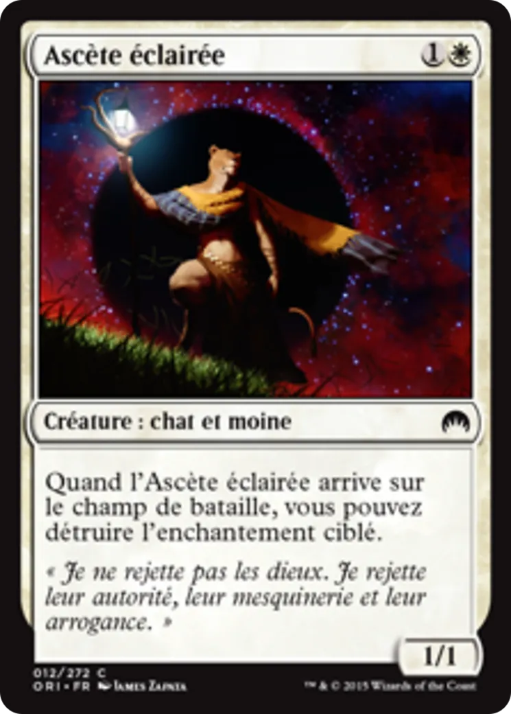 Ascète éclairée — Magic Origins — Magic: The Gathering