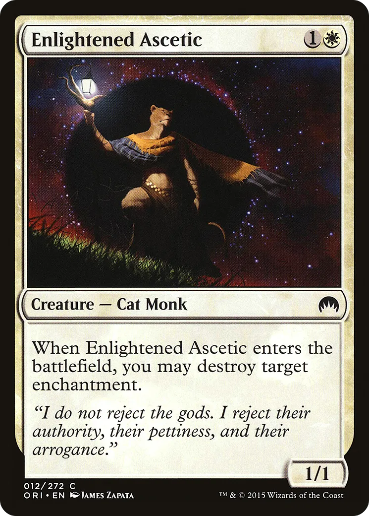 Enlightened Ascetic — Magic Origins — Magic: The Gathering
