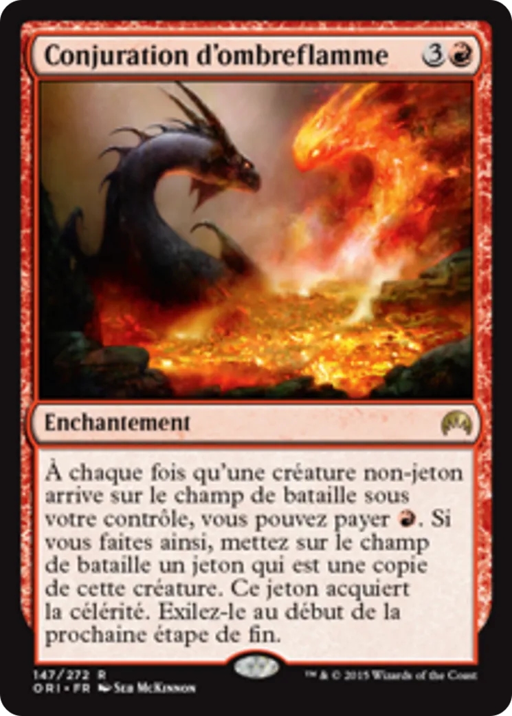 Conjuration d'ombreflamme — Magic Origins — Magic: The Gathering