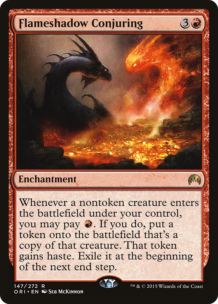 Conjuration d'ombreflamme — Magic Origins — Magic: The Gathering