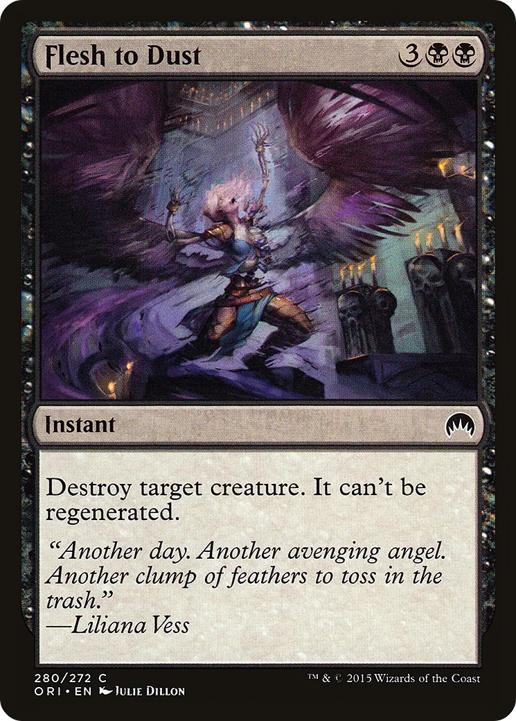 Flesh to Dust — Magic Origins — Magic: The Gathering