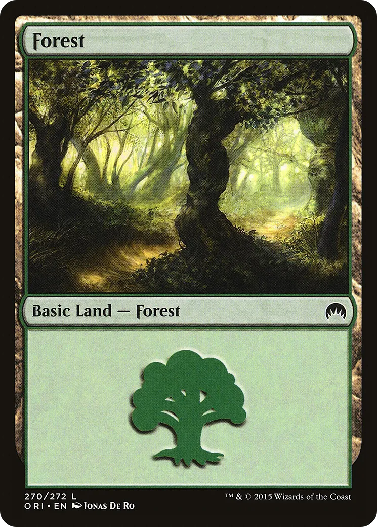 Forest — Magic Origins — Magic: The Gathering