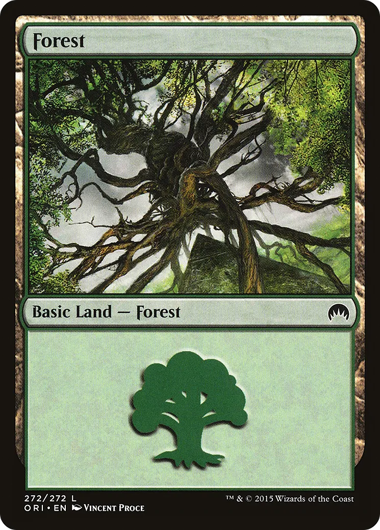 Forest — Magic Origins — Magic: The Gathering