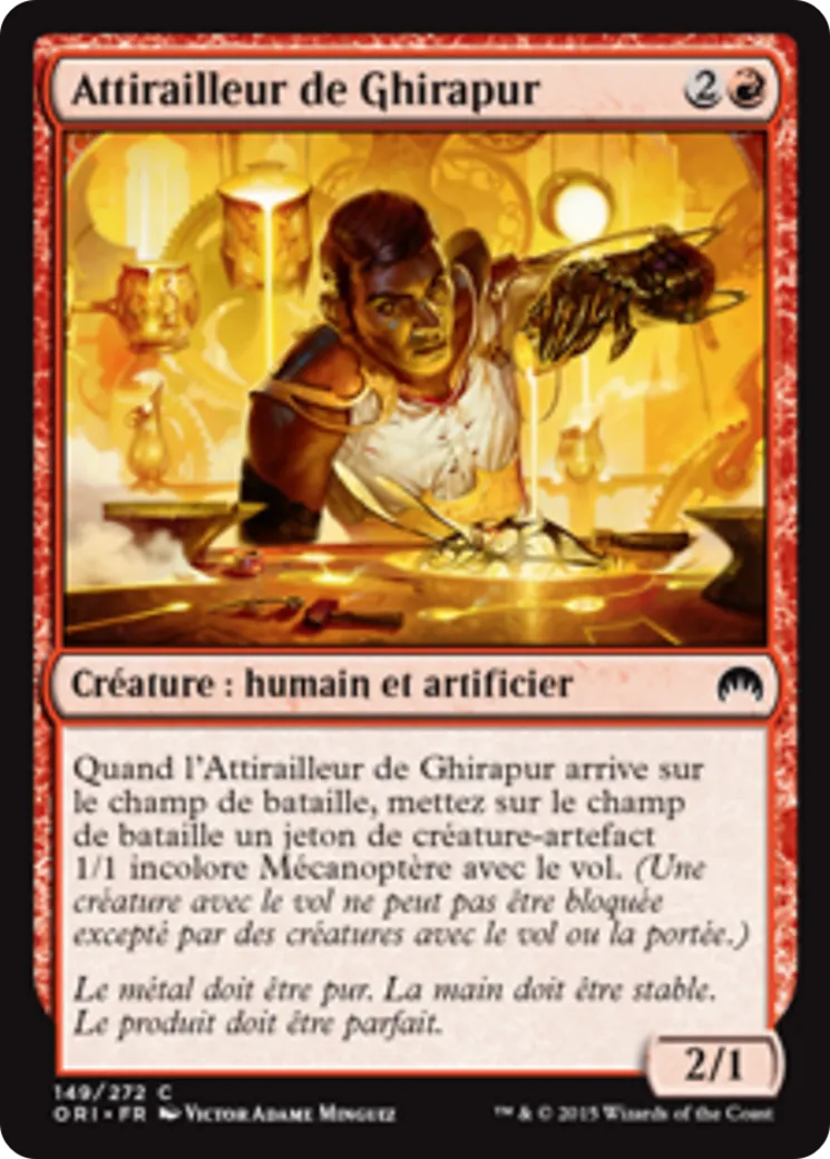 Attirailleur de Ghirapur — Magic Origins — Magic: The Gathering
