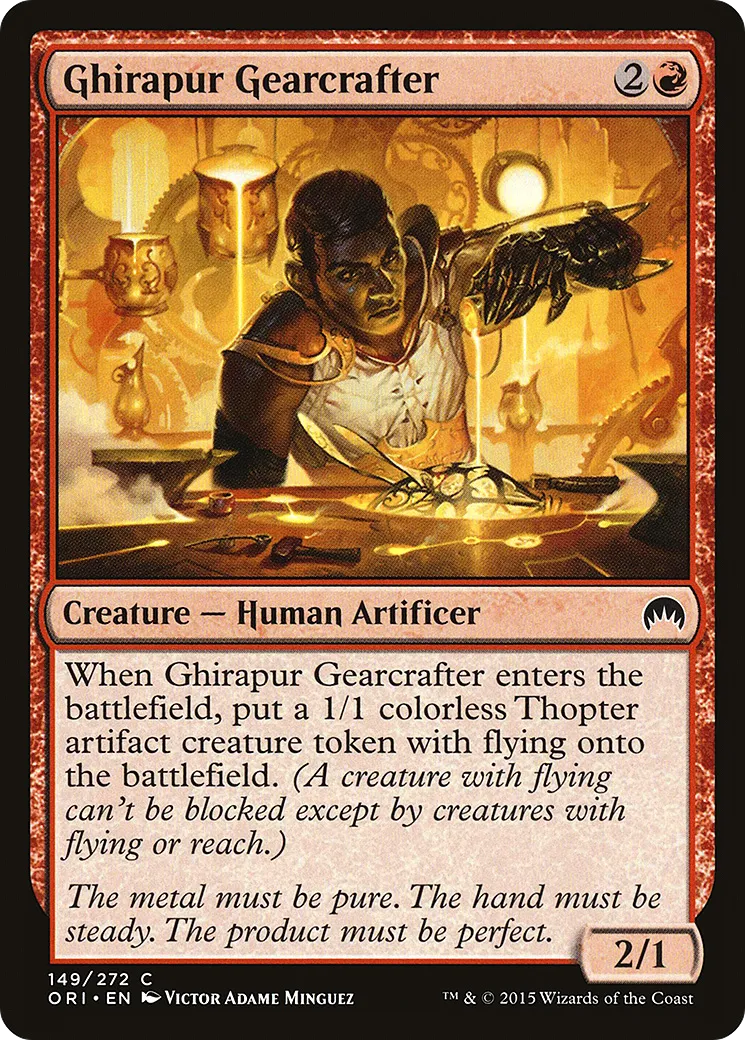 Attirailleur de Ghirapur — Magic Origins — Magic: The Gathering