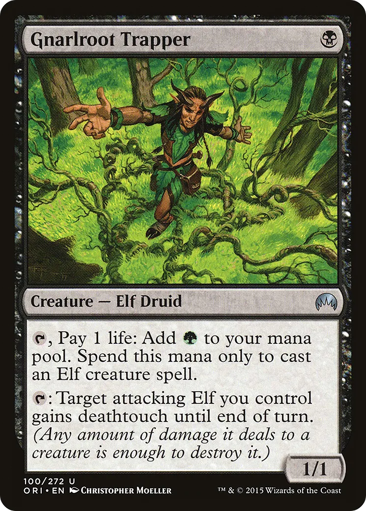 Gnarlroot Trapper — Magic Origins — Magic: The Gathering