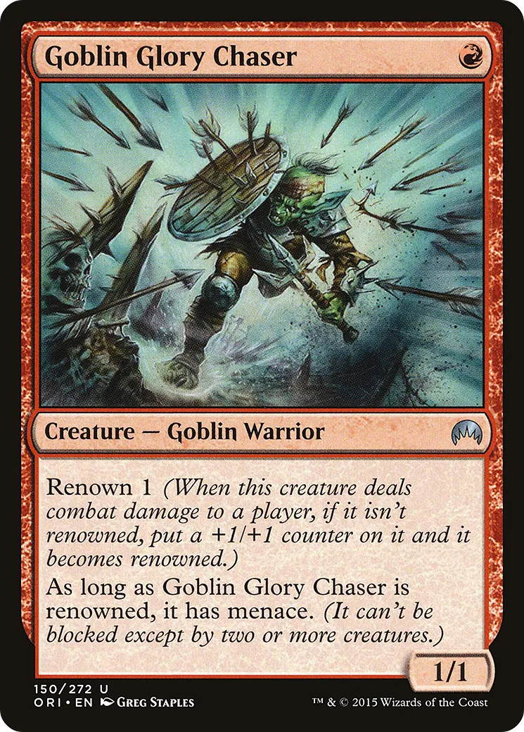 Goblin Glory Chaser — Magic Origins — Magic: The Gathering