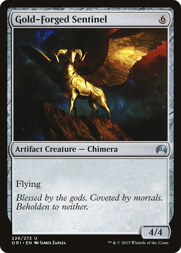 Gold-Forged Sentinel — Magic Origins — Magic: The Gathering